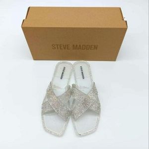 Steve Madden Rhinestone Flat Sandal